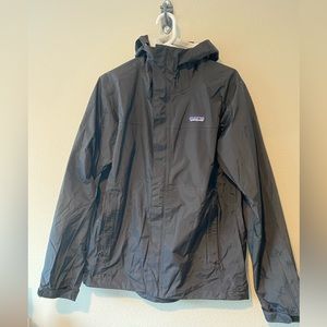 Patagonia Black Raincoat